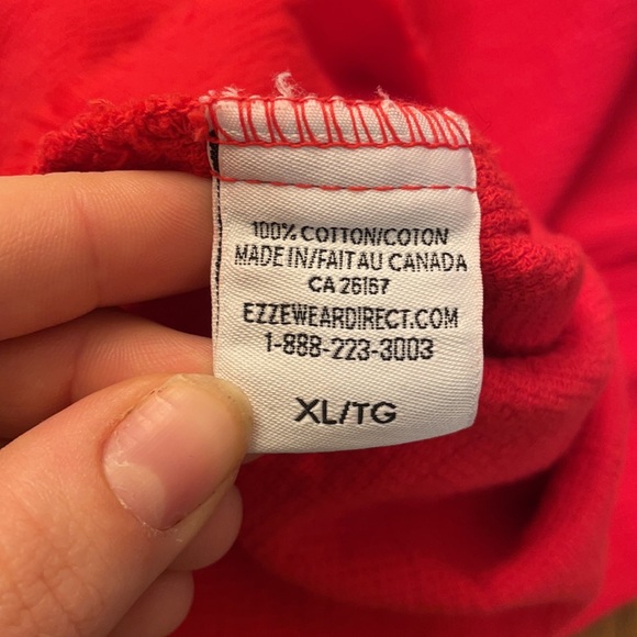 Pretty 100% cotton red dress - Picture 5 of 5